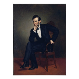 Abraham Lincoln Portrait by George Healy Photo Print