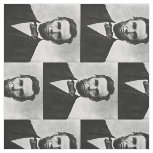 Abraham Lincoln Portrait Fabric