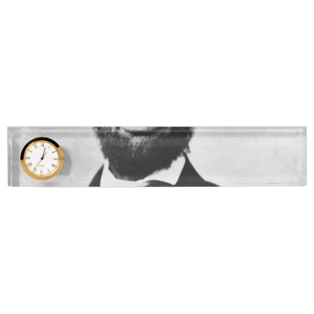 Abraham Lincoln Portrait Name Plate (Front)