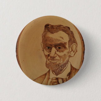 Abraham Lincoln Portrait Pinback Button