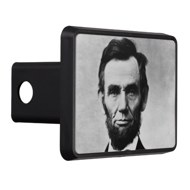 Abraham Lincoln Portrait Tow Hitch Cover (Right)