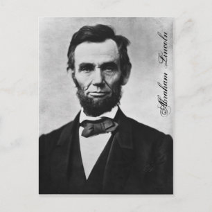 ABRAHAM LINCOLN POSTCARD
