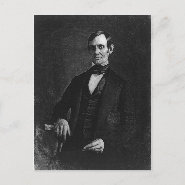 Abraham Lincoln Postcard (Front)