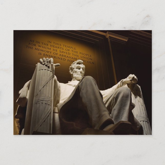 abraham lincoln postcard (Front)