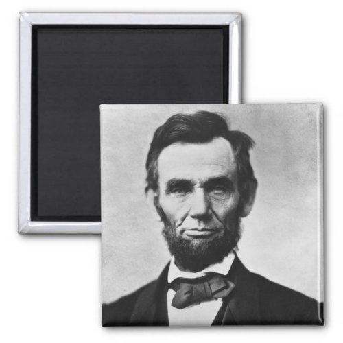 Abraham Lincoln President of Union States Portrait Magnet