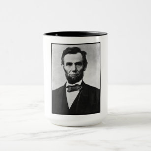 Abraham Lincoln President of Union States Portrait Mug