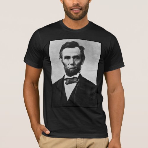 Abraham Lincoln President of Union States Portrait T_Shirt