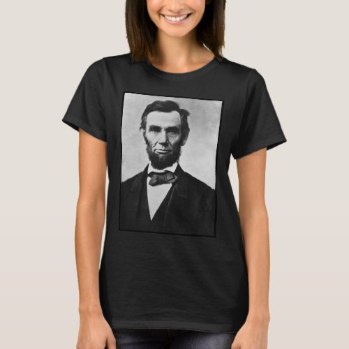 Abraham Lincoln President of Union States Portrait T_Shirt