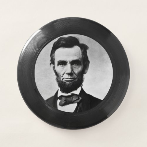 Abraham Lincoln President of Union States Portrait Wham_O Frisbee