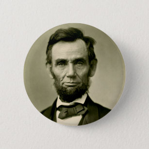Abraham Lincoln president usa united states americ Button