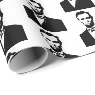 Abraham Lincoln President USA United States Wrapping Paper