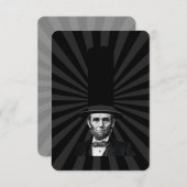 Abraham Lincoln Presidential Fashion Statement (Front/Back)