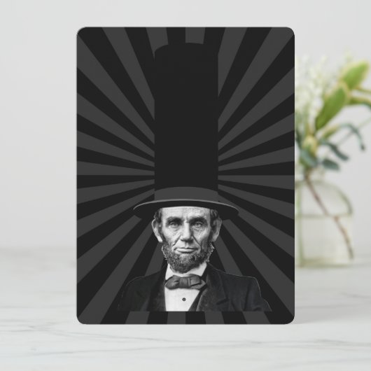 Abraham Lincoln Presidential Fashion Statement (Standing Front)