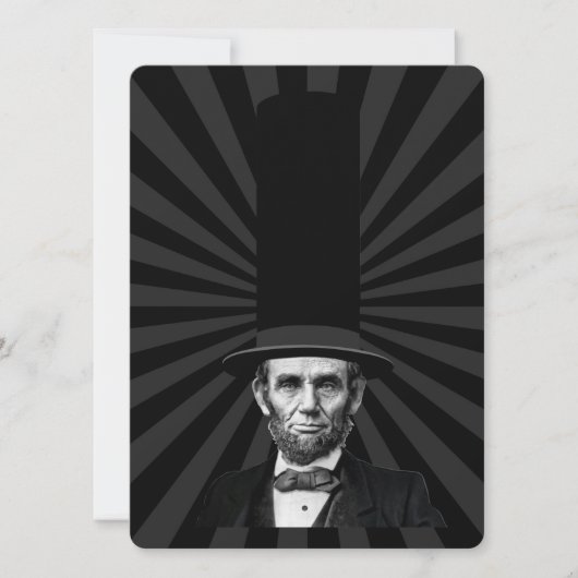 Abraham Lincoln Presidential Fashion Statement (Front)