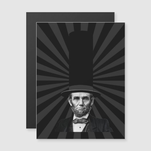 Abraham Lincoln Presidential Fashion Statement (Front/Back)