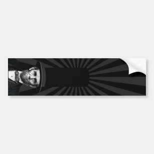 Abraham Lincoln Presidential Fashion Statement Bumper Sticker