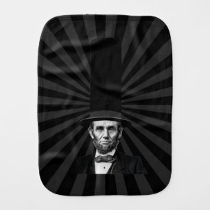 Abraham Lincoln Presidential Fashion Statement Burp Cloth
