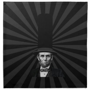 Abraham Lincoln Presidential Fashion Statement Cloth Napkin