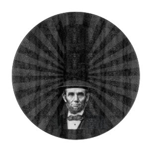 Abraham Lincoln Presidential Fashion Statement Cutting Board