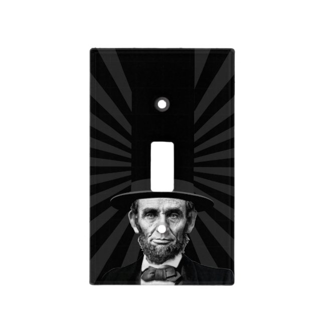 Abraham Lincoln Presidential Fashion Statement Light Switch Cover (Front)