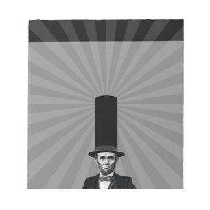 Abraham Lincoln Presidential Fashion Statement Notepad