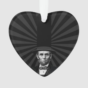 Abraham Lincoln Presidential Fashion Statement Ornament