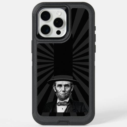 Abraham Lincoln Presidential Fashion Statement iPhone 15 Pro Max Case