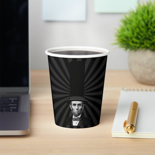 Abraham Lincoln Presidential Fashion Statement Paper Cups