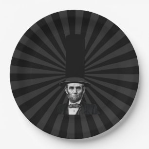 Abraham Lincoln Presidential Fashion Statement Paper Plates