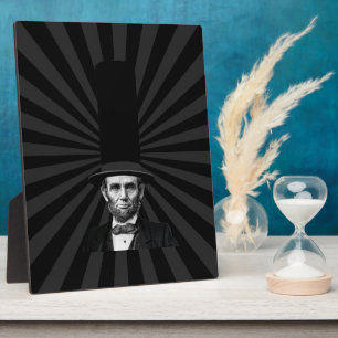Abraham Lincoln Presidential Fashion Statement Plaque
