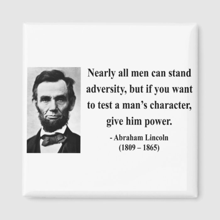 Abraham Lincoln Quote 6b Fridge Magnets