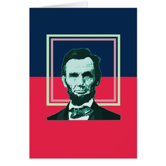 Abraham Lincoln - Retro Cards (Front)