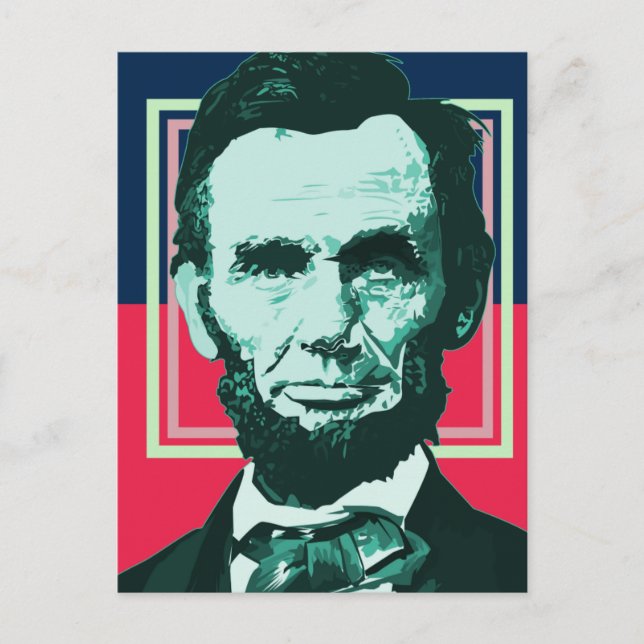 Abraham Lincoln - Retro Postcard (Front)