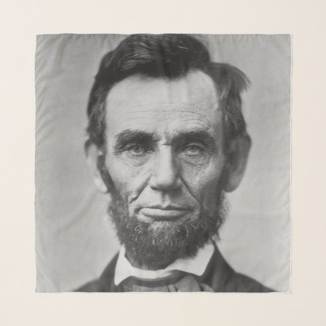 Abraham Lincoln Scarf (Front)