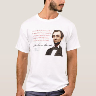 Abraham Lincoln Shirt #17 "Self-Made Men"