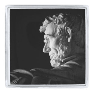 Abraham Lincoln Silver Finish Lapel Pin