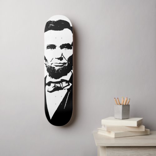 Abraham Lincoln Skateboard Deck