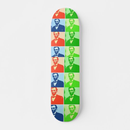 Abraham Lincoln Skateboard Deck