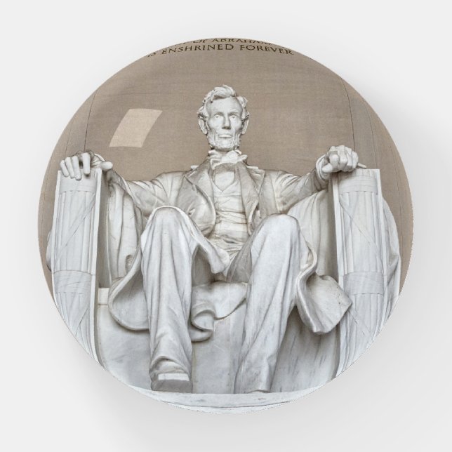 Abraham Lincoln Statue Paperweight (Front)