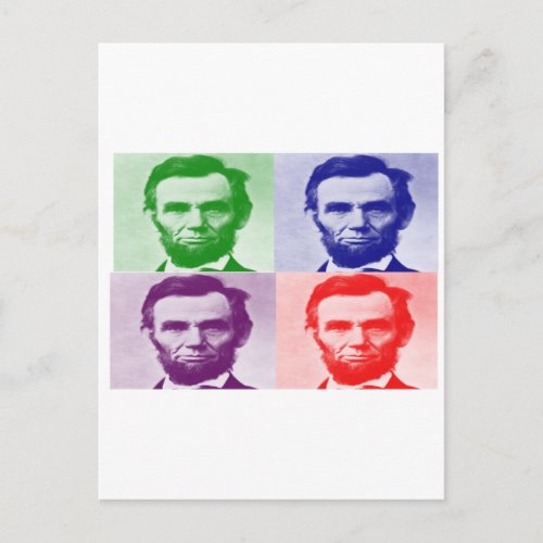 Abraham Lincoln T_Shirts  Gifts Postcard