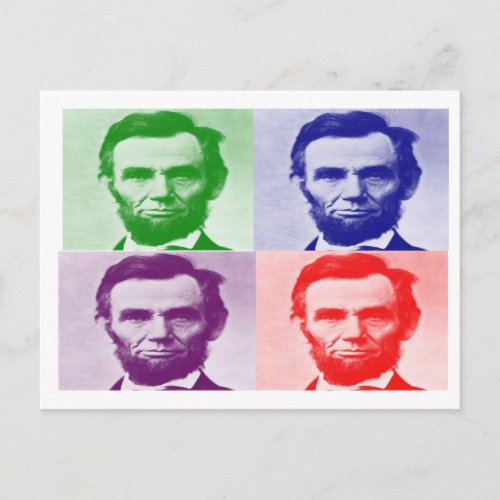 Abraham Lincoln T_Shirts  Gifts Postcard