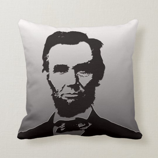 Abraham Lincoln Throw Pillow