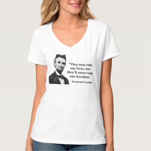 Abraham Lincoln Troll Quote T_Shirt