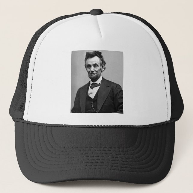 Abraham Lincoln Trucker Hat (Front)