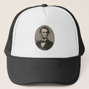abraham lincoln trucker hat
