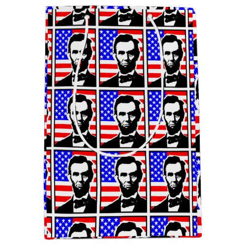 ABRAHAM LINCOLN_UNION    MEDIUM GIFT BAG