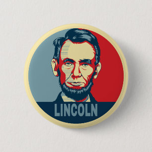 Abraham Lincoln USA President Hope Button