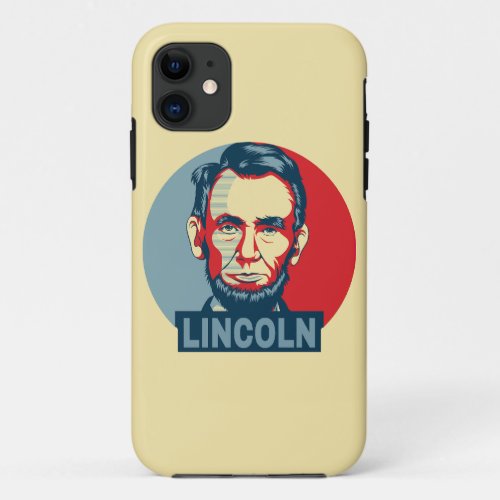 Abraham Lincoln USA President Hope Style iPhone 11 Case