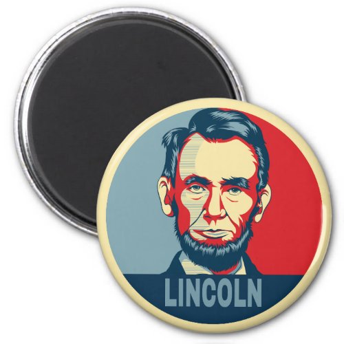Abraham Lincoln USA President Hope Style Magnet