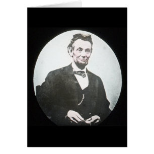 Abraham Lincoln Vintage Magic Lantern Slide